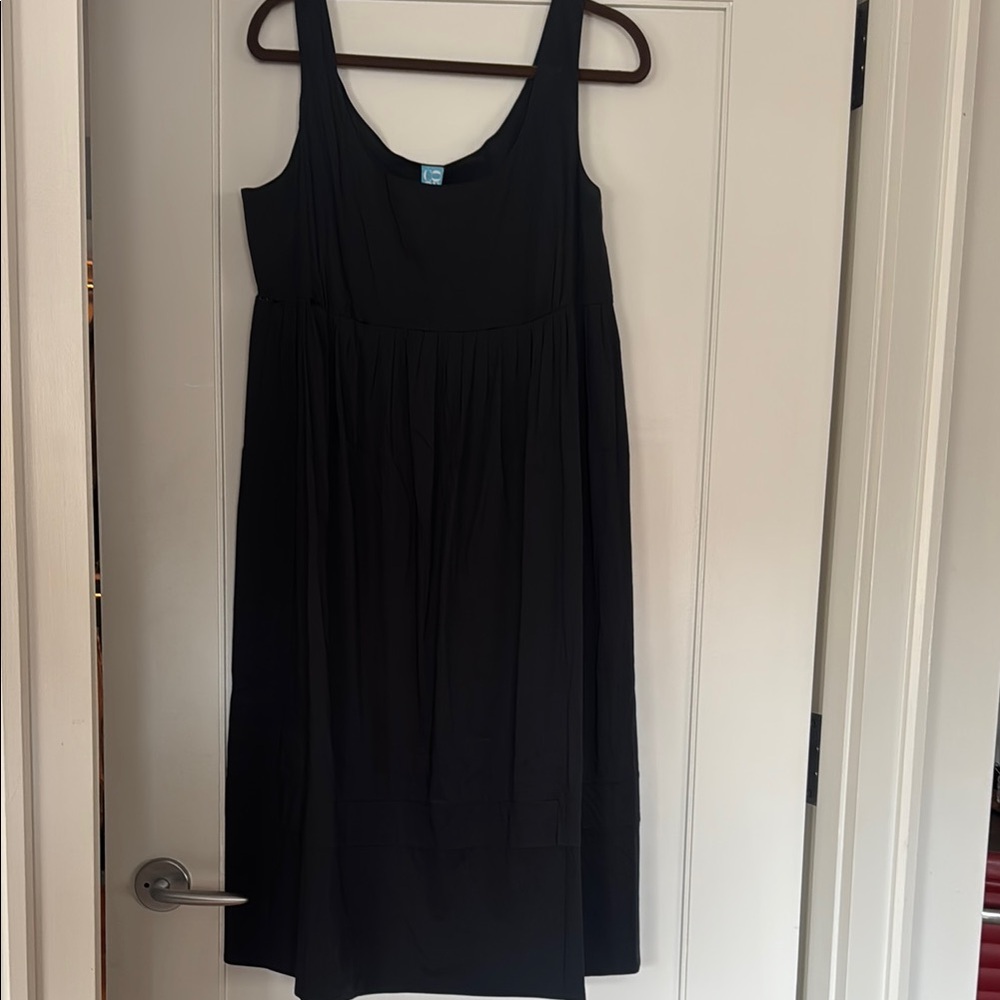 Barney Black Sleeveless Dress for Summer